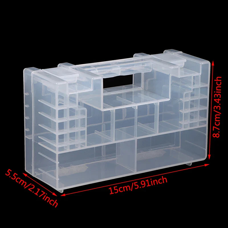 Battery Storage Case – Holds 20 AA & 14 AAA | KOQZM Organizer