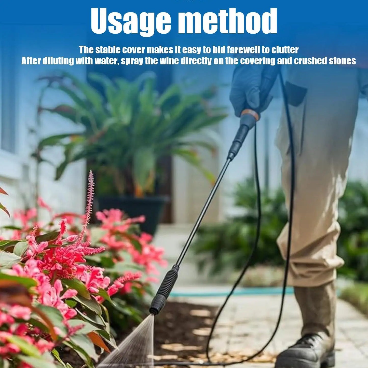 Rock Glue Gravel Binder – Fast-Dry, Non-Toxic, Weather-Resistant