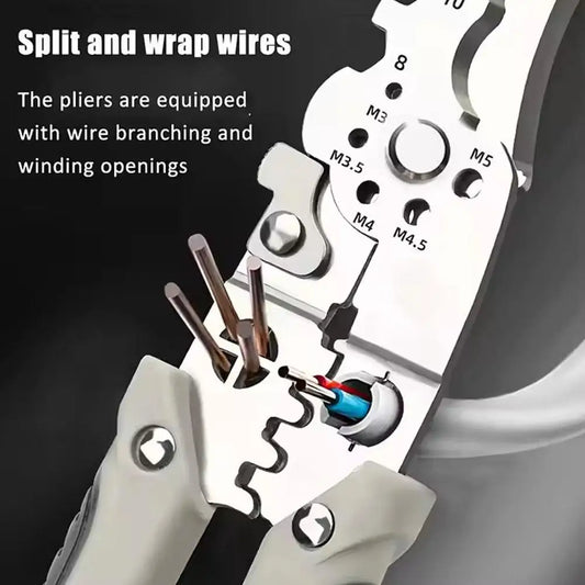 Multi Functional Electrician Pliers For Wire Splitting And Stripping Specialized For Electricians Peaceful Pleasures Health and Wellness