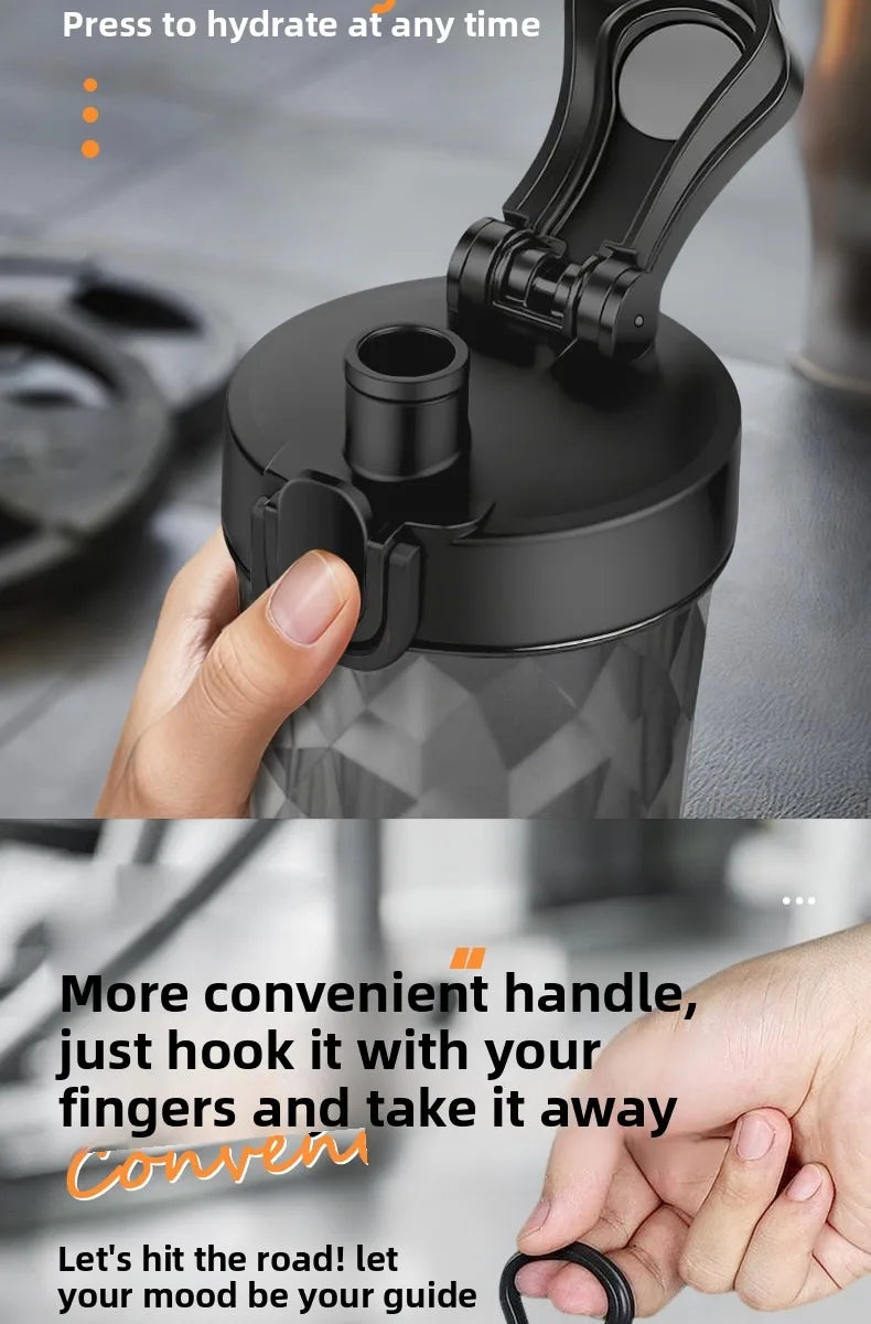 Portable Blenders Cup 700ml Rechargeable Electric Mixing Cup Protein Powder Shaker Cup for Sports Travel Home Milk Coffee Mixer Peaceful Pleasures Health and Wellness