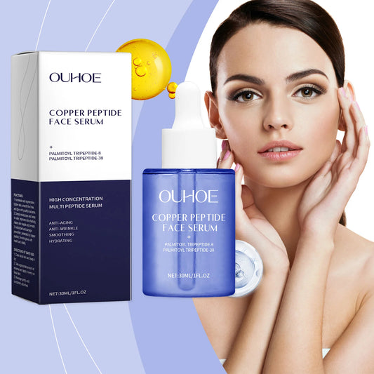 Copper Peptide Facial Serum – Anti-Aging, Firming & Brightening Copper Peptide Serum Peaceful Pleasures Health and Wellness