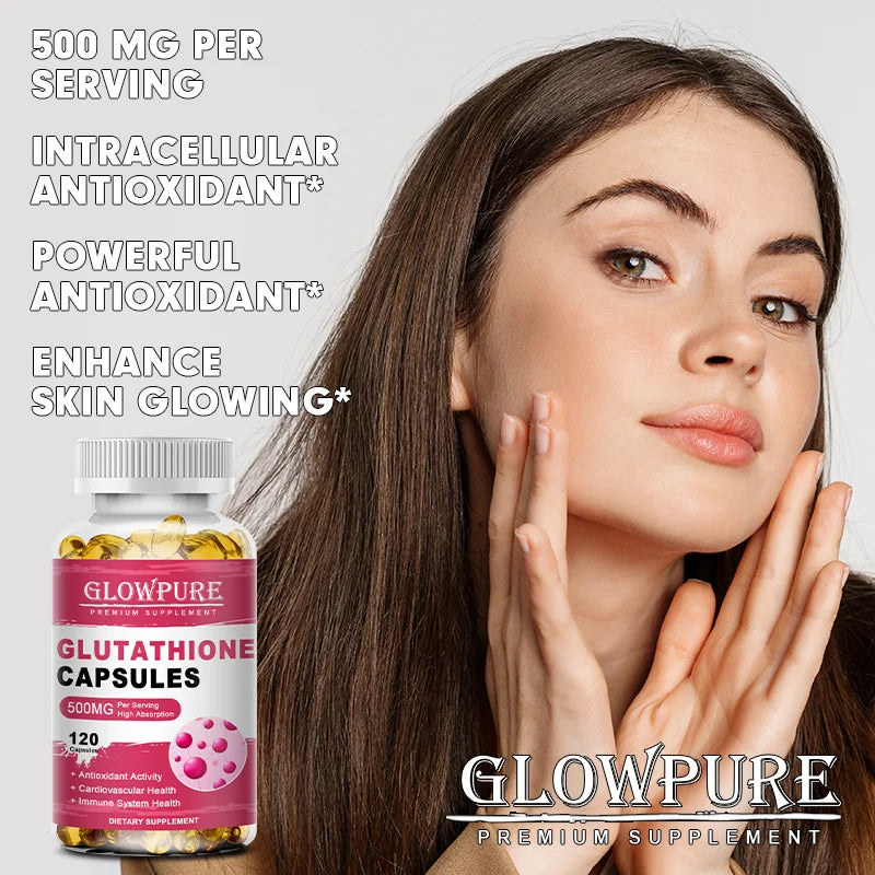 Glutathione Capsules – Skin Brightening, Detox & Immune Support