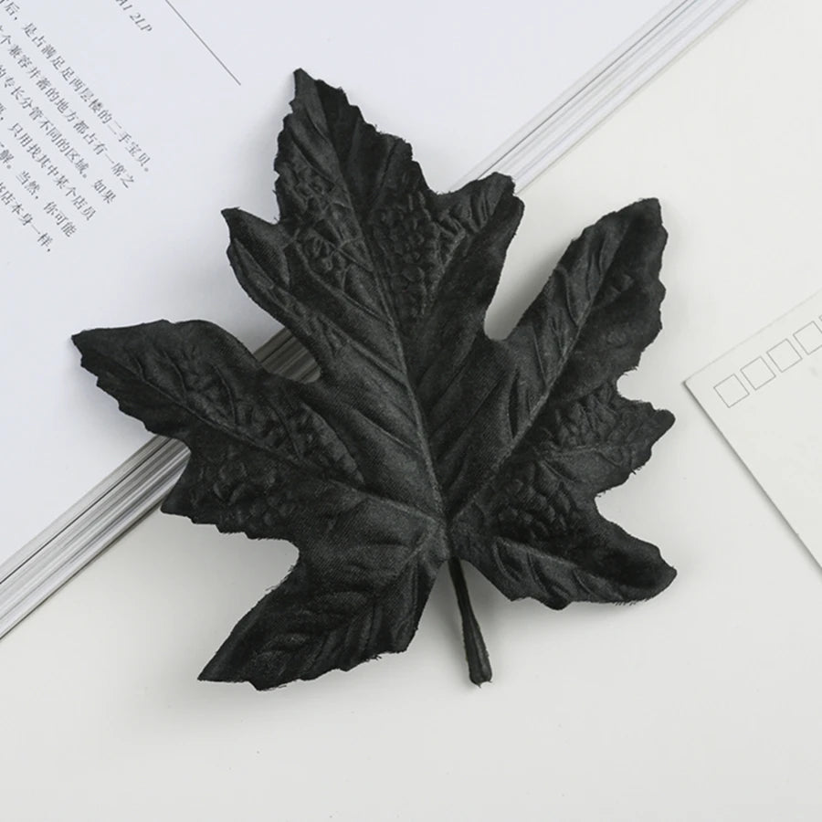 Artificial Silk Maple Leaves 20/40 Pcs | Fall Autumn Decor