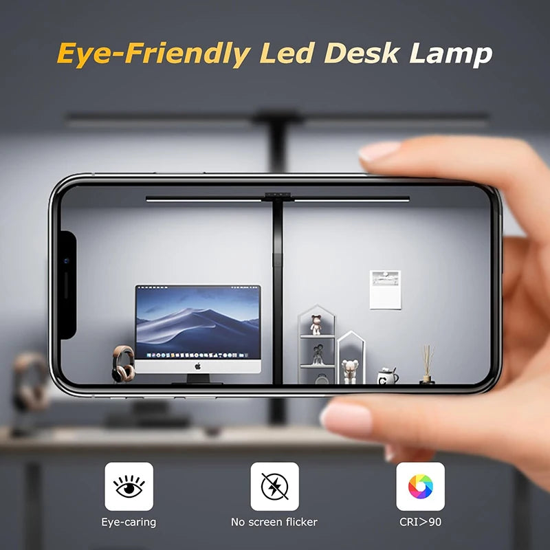 Double Head LED Clip Desk Lamp – Dimmable Architect Task Light