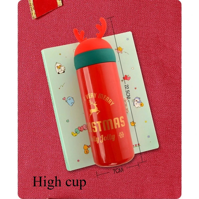 Christmas Antler Personalized Parent-Child Insulated Water Bottle