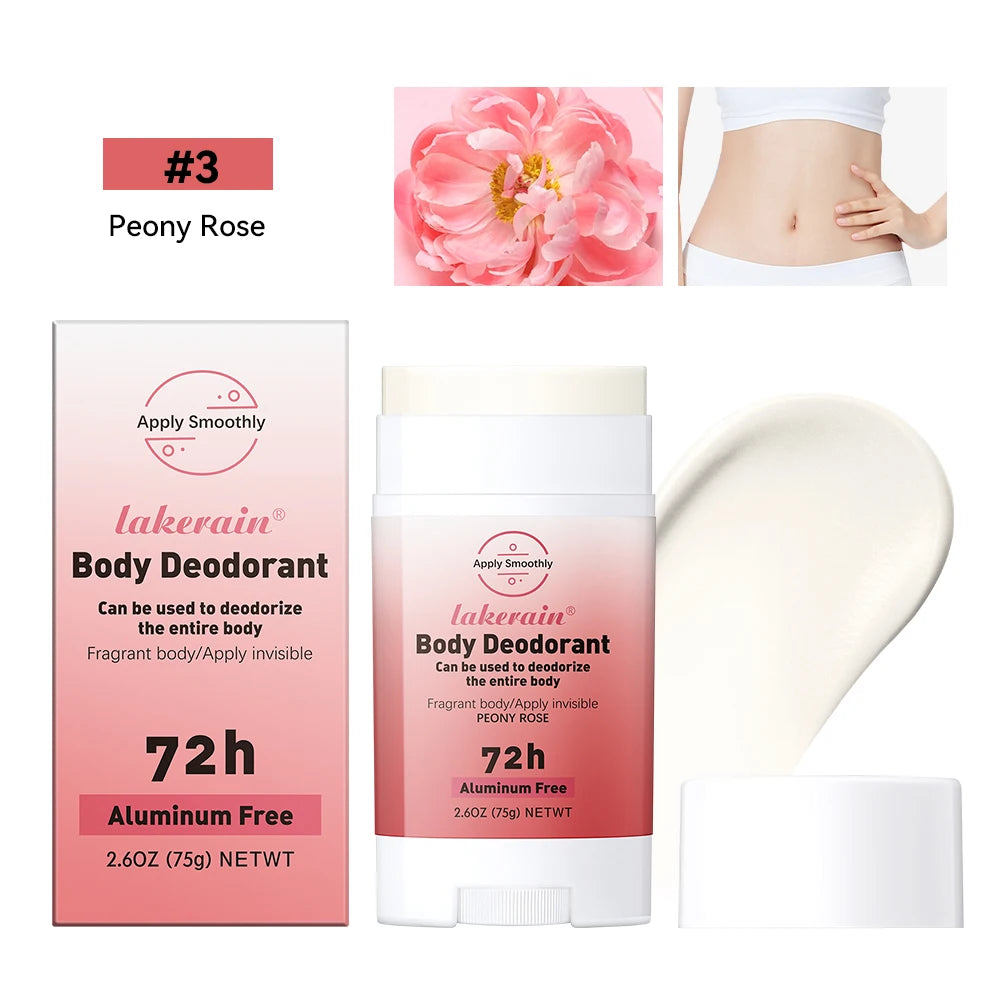New Whole Body Deodorant Invisible Cream Stick 72 Hour Odor Control Aluminum Free Baking Soda Free Skin Care Peaceful Pleasures Health and Wellness 3