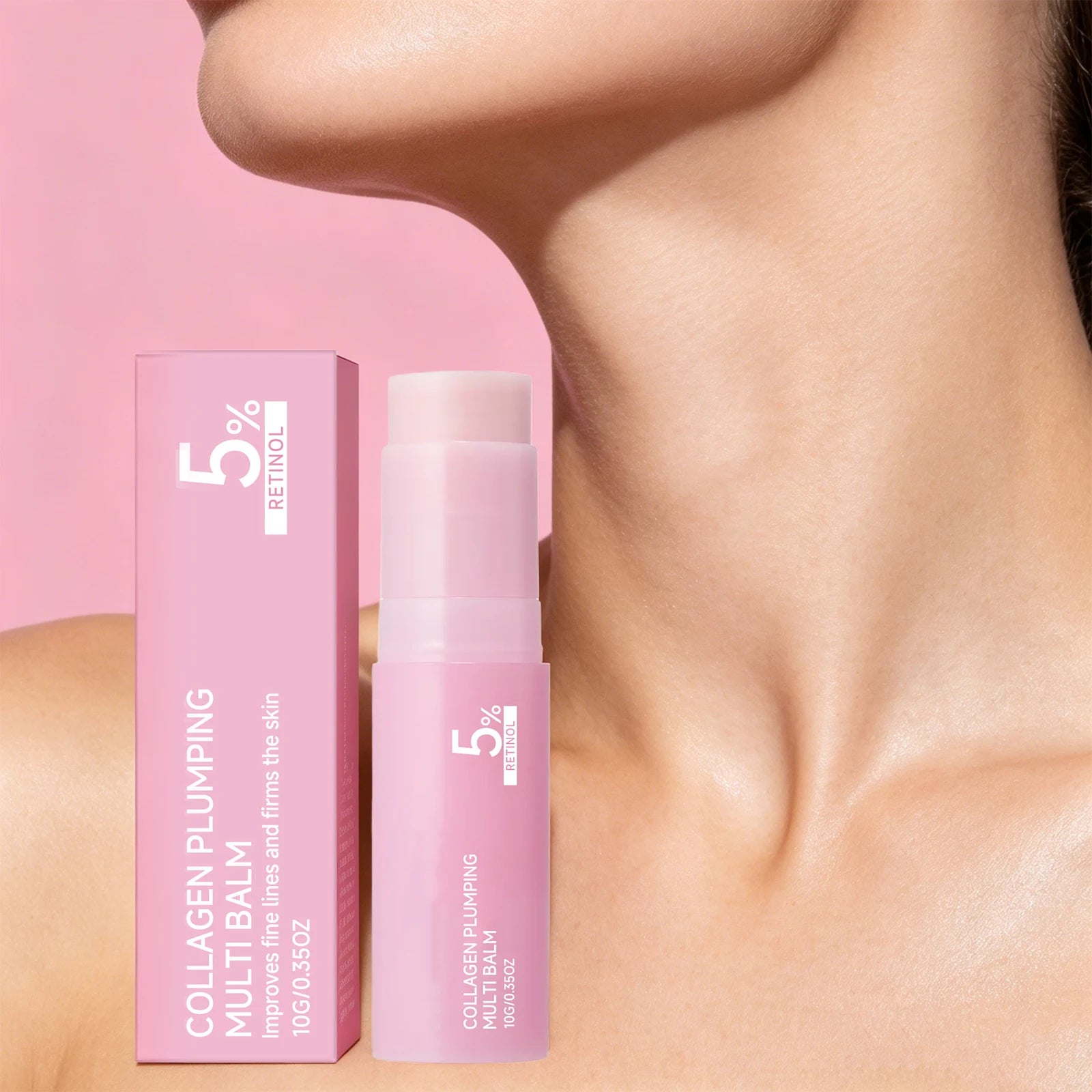 5% Retinol Collagen Volume Multi Balm Firming Lifting Skin Nourishing Moisturizing Skin Reduce Dryness Fade Fine Lines Body Care Peaceful Pleasures Health and Wellness