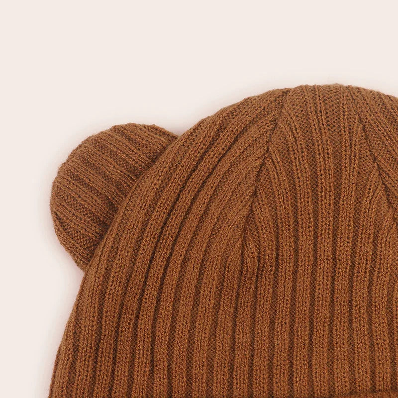 Baby Knitted Winter Beanie Hat | Unisex Toddler Bonnet 0–2Y