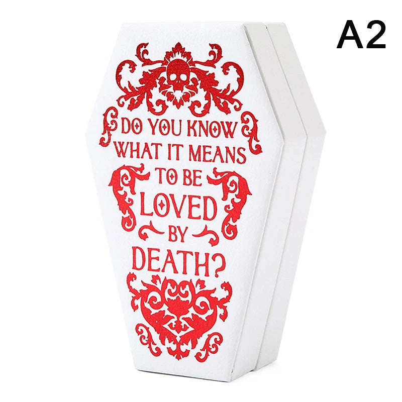 Gothic Coffin Jewelry Box | Multi-Compartment Organizer & Gift