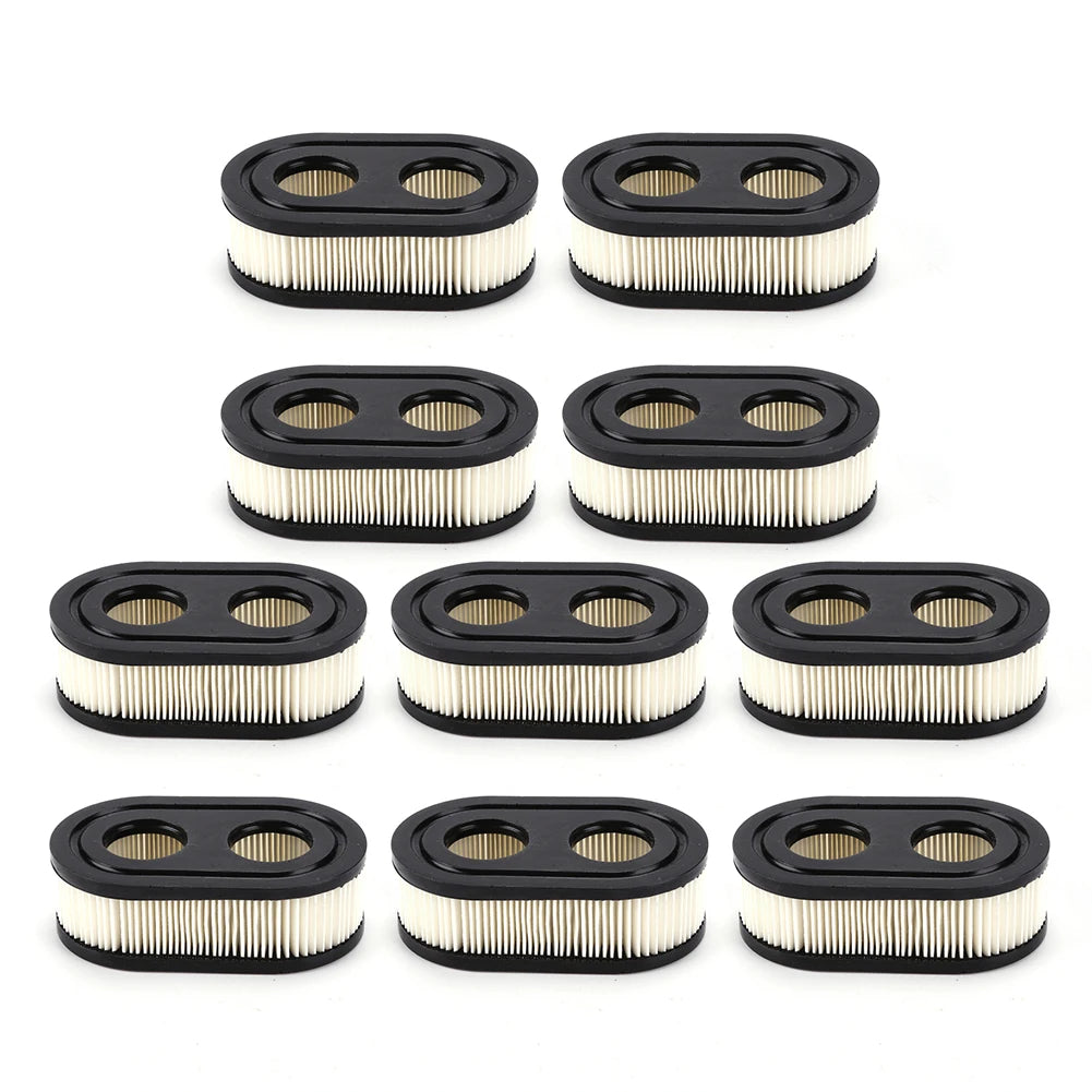 10pcs Mower Air Filter for Briggs for Stratton Lawn Mower Replacement Element Trimming Tool Gardening Gadgets Peaceful Pleasures Health and Wellness Air Filter