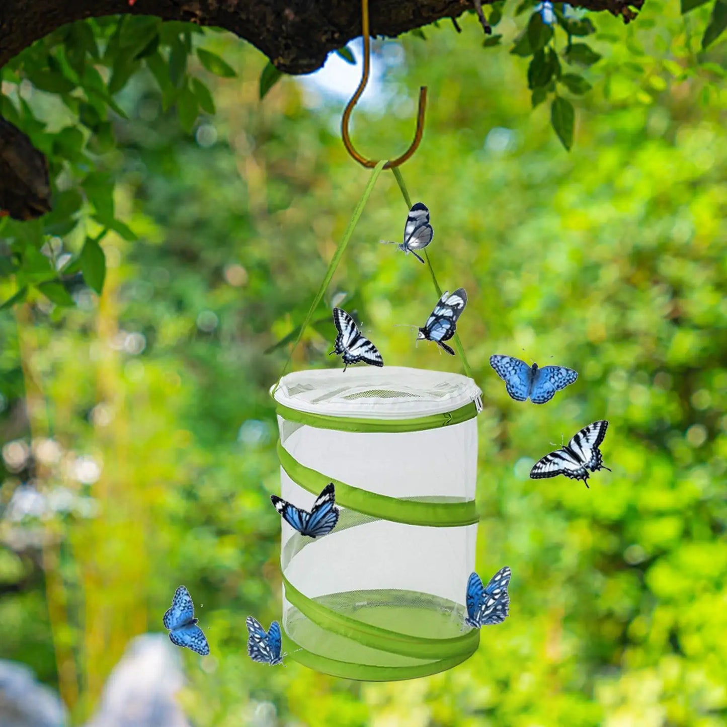 Foldable Butterfly & Caterpillar Mesh Habitat Cage | Insect Net