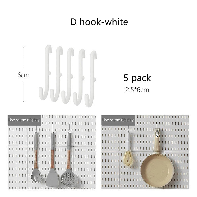 DIY Pegboard Wall Organizer Kit – Tool & Home Storage Rack