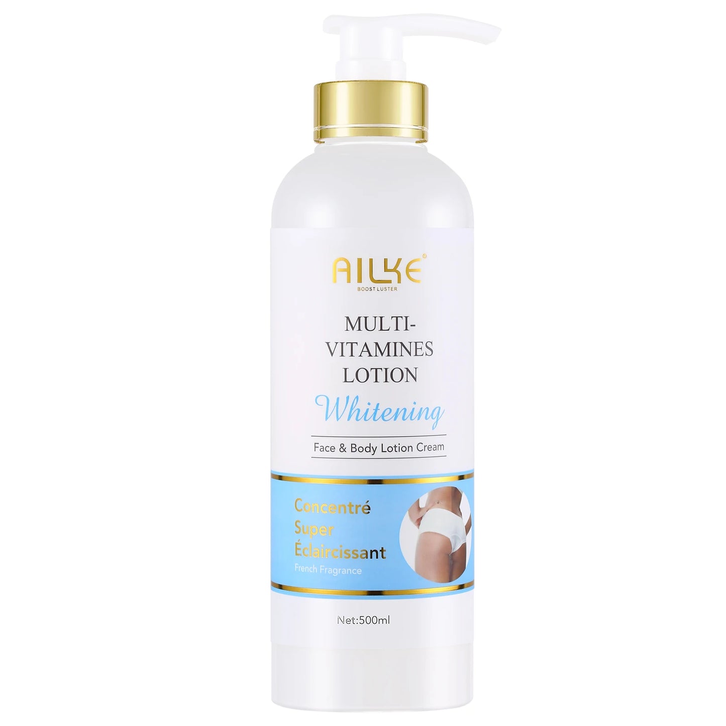 AILKE Multi-Vitamin Brightening Body Lotion | Vitamins A, C & E