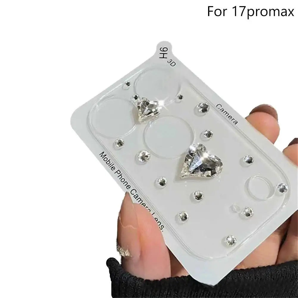 iPhone 17 Pro Max / 17 Pro Heart Diamond Hydrogel Screen Protector