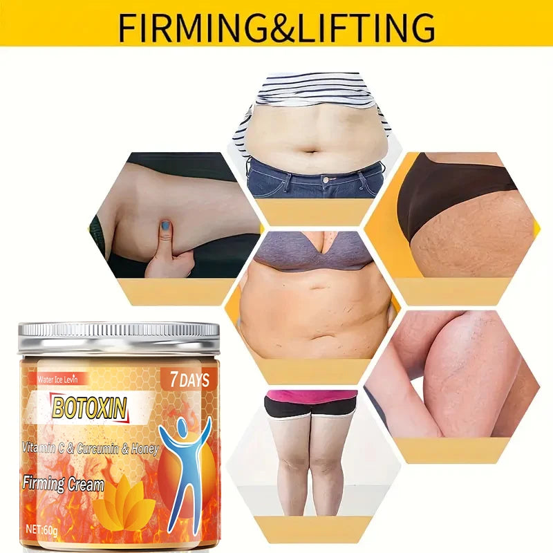 BTX Tightening & Lifting Moisturizing Massage Cream | Curcumin Body Firming Cream Peaceful Pleasures Health and Wellness