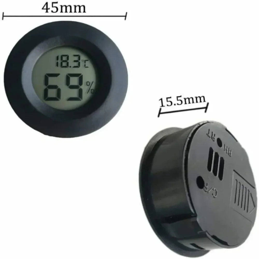 Reptile Aquarium Accessories Temperature Sensor High Precision Digital Humidifier Thermometer Pet Products Air Conditioning Peaceful Pleasures Health and Wellness