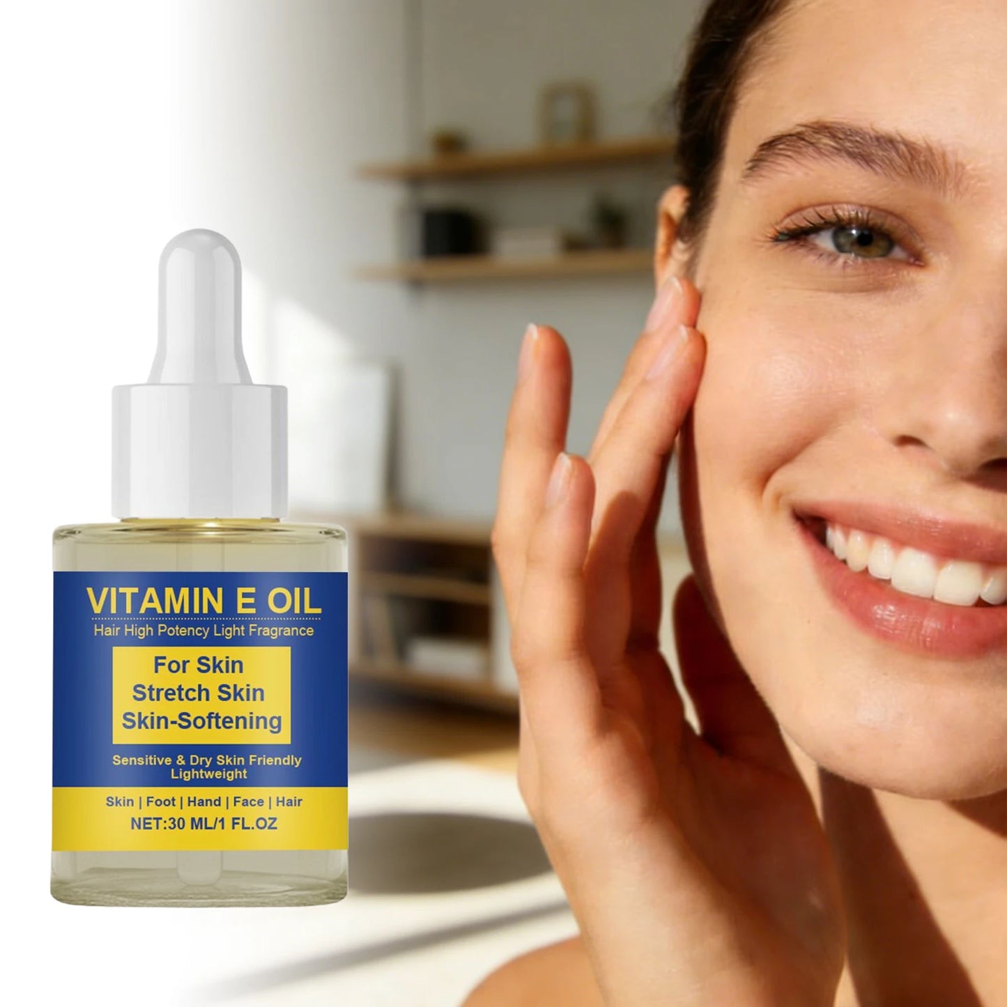 Vitamin E Body Oil for Nourishing Skin and Hair Peaceful Pleasures Health and Wellness