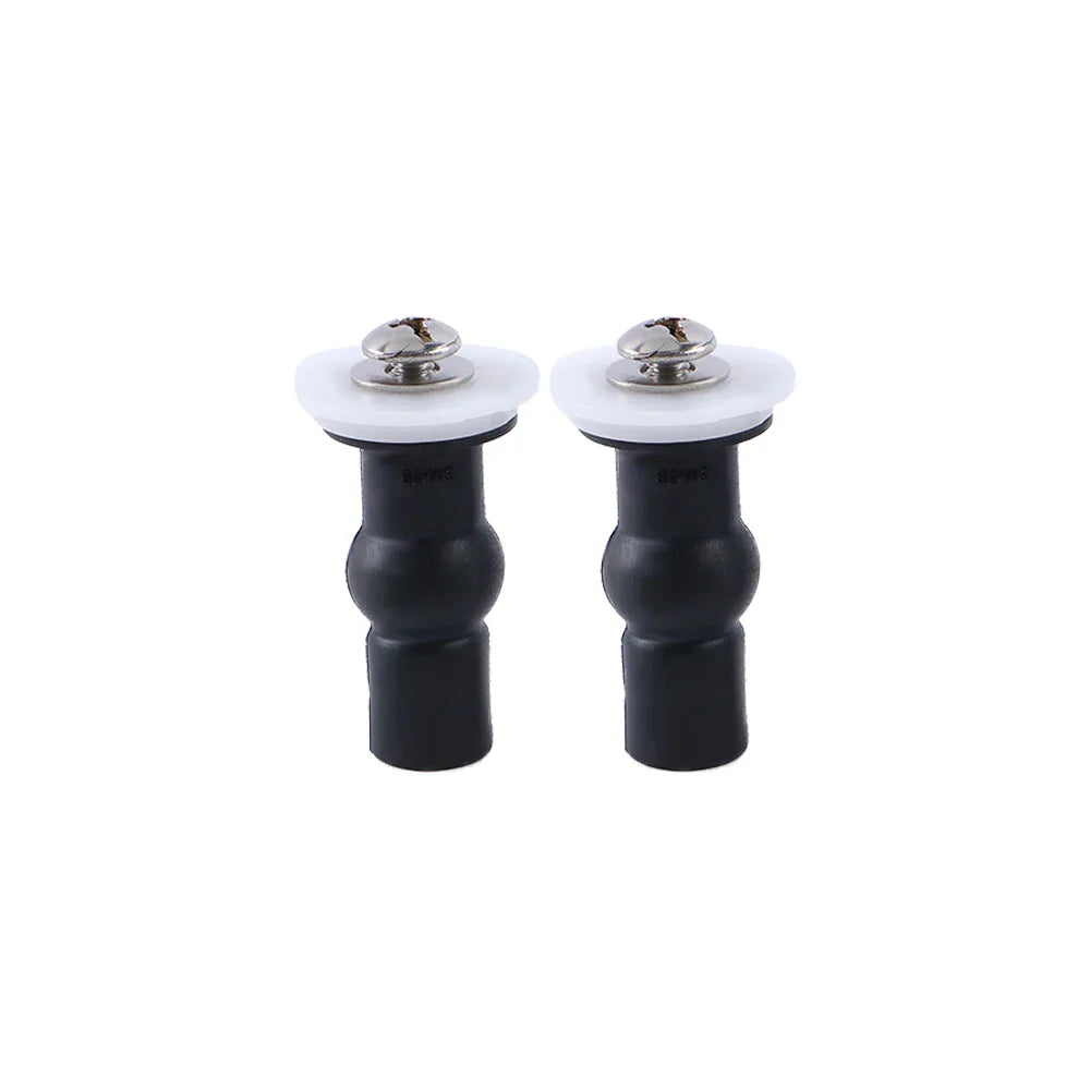 Toilet Seat Bolt & Nut Replacement Kit | Rubber, Brass & Steel