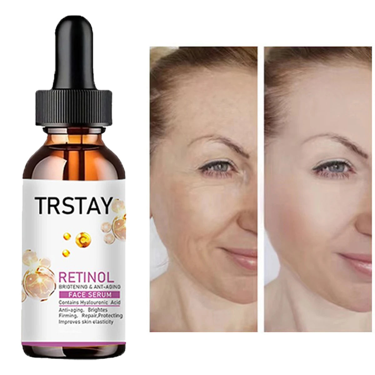 Face Serum Oil Essential Anti Aging Serum with Hyaluronic Acid Anti-Wrinkles Facial Serum Shrink Pores beauty health Peaceful Pleasures Health and Wellness