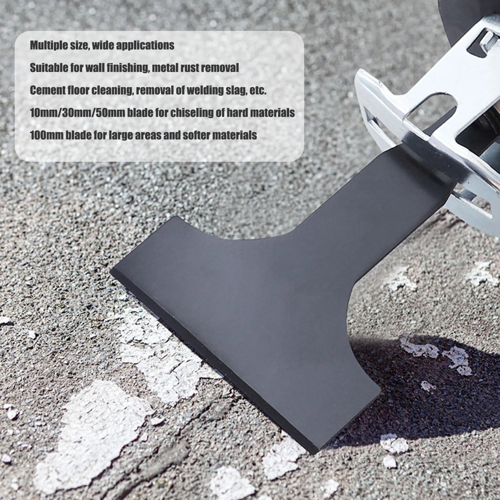 Reciprocating Saw Scraper Blade Multifunctional High Carbon Steel Tile Cleaning Tools Multifunctional Scraper Peaceful Pleasures Health and Wellness Default Title