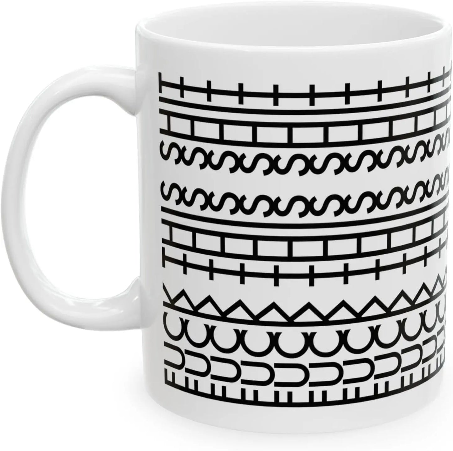 Creative Coffee Cup Milk Mug Water Cup Anime Films Television Products Funny Ceramic Coffee Breakfast Cup Hidden Message Mug Peaceful Pleasures Health and Wellness 350ML HM-1