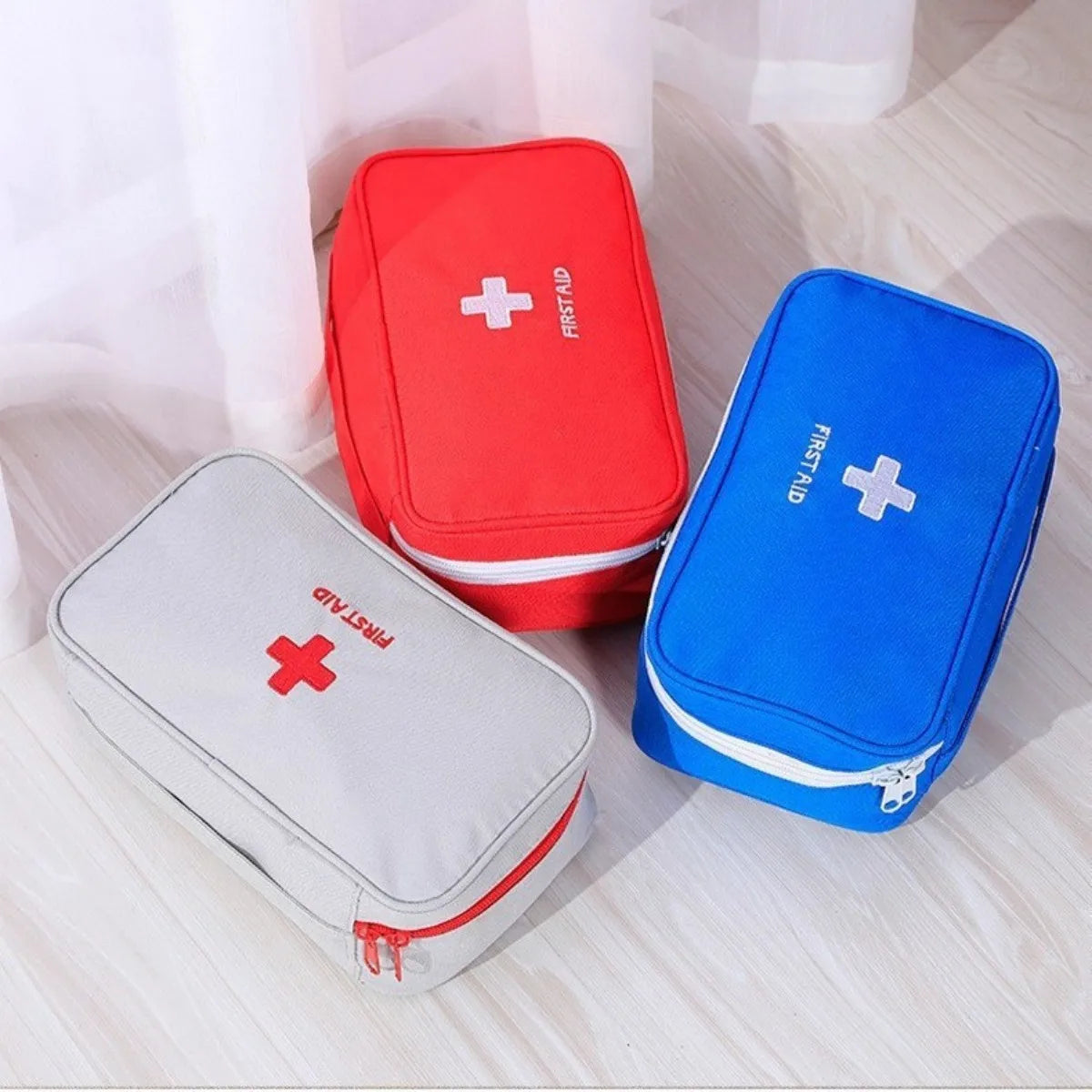 Hot-selling health and medicine storage bag, Oxford cloth travel bag, emergency kit, portable household storage bag, first aid k Peaceful Pleasures Health and Wellness