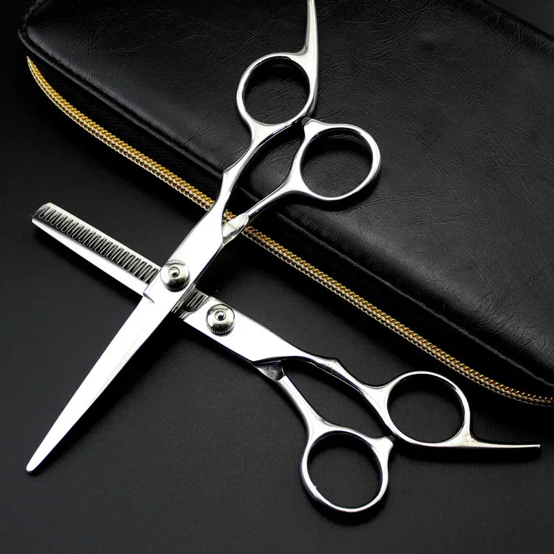 Hairdressing Scissors Professional High Quality Hair Cutting+Thinning Scissors Salon Shears Barber Scissors Shop Peaceful Pleasures Health and Wellness
