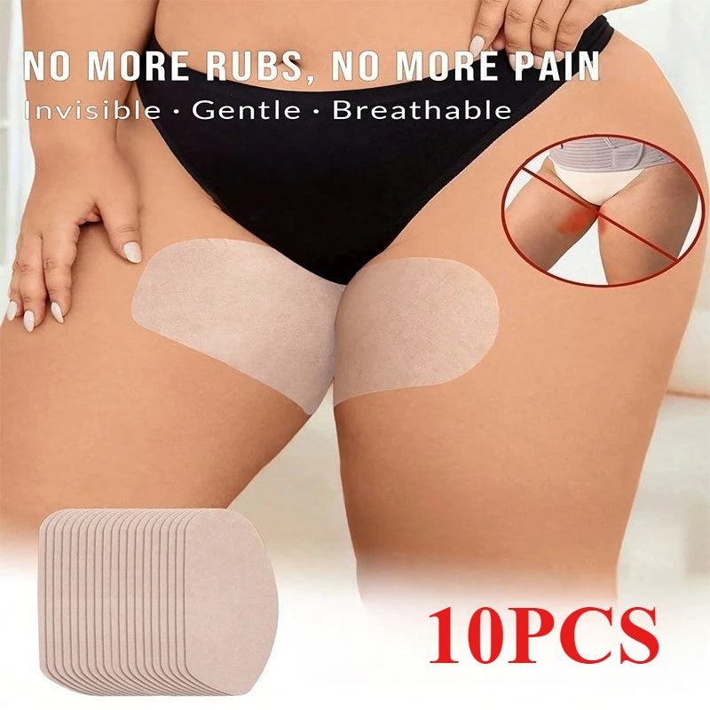 Anti-Friction Thigh Guard Patches – Invisible & Sweatproof Anti-Chafe Patches Peaceful Pleasures Health and Wellness