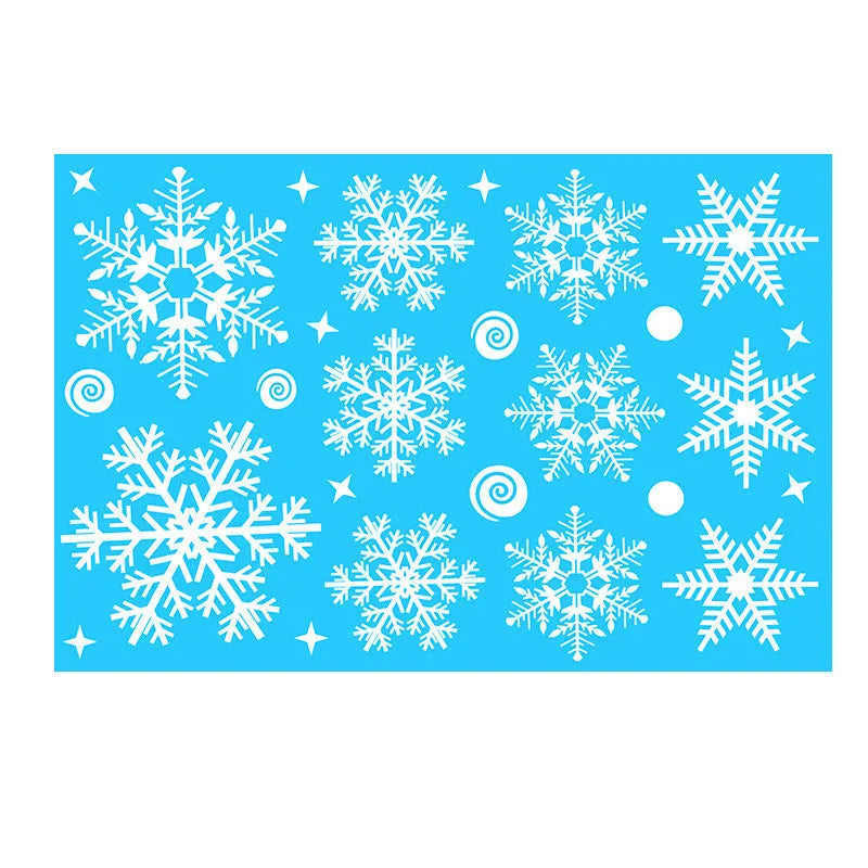Christmas Electrostatic Window Stickers – Santa & Reindeer