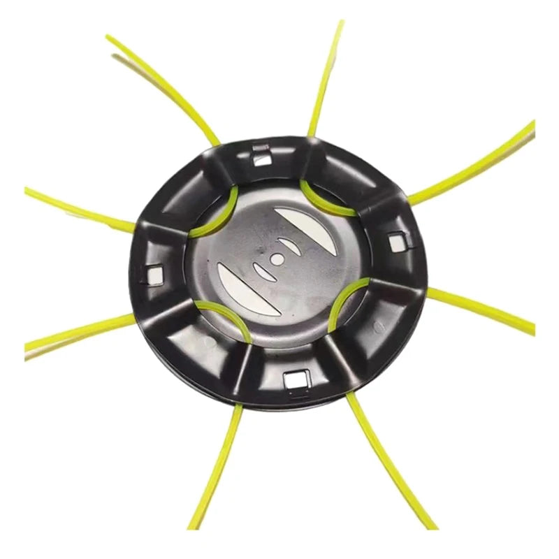 Steel Replacement Lithium Grass Trimmer Head Lawn Mower Head Free 4 Lines Removal Of Garden Weed Brushcutter Part Peaceful Pleasures Health and Wellness