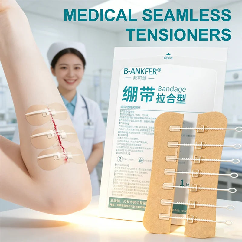 Zipper Wound Closure Patch – Suture-Free Hemostatic Bandage