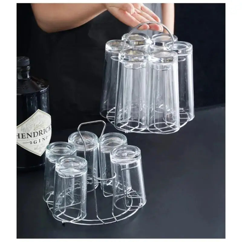 European Cup Rack Stand Holder Simpleart Standing Mug Saucer Ceramic