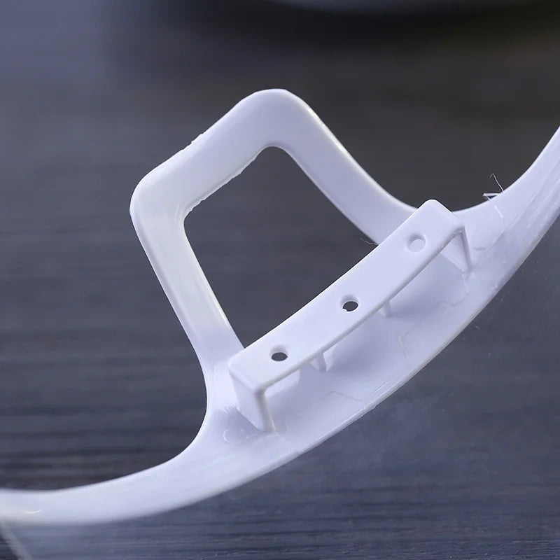 Transparent Anti Fog Kitchen Face Shield Mask Restaurant Catering