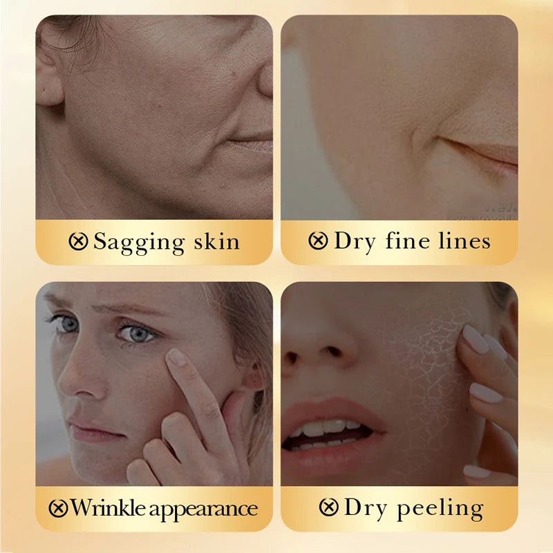 SADOER 24K Gold Collagen Face Serum | Hydrating Anti-Aging