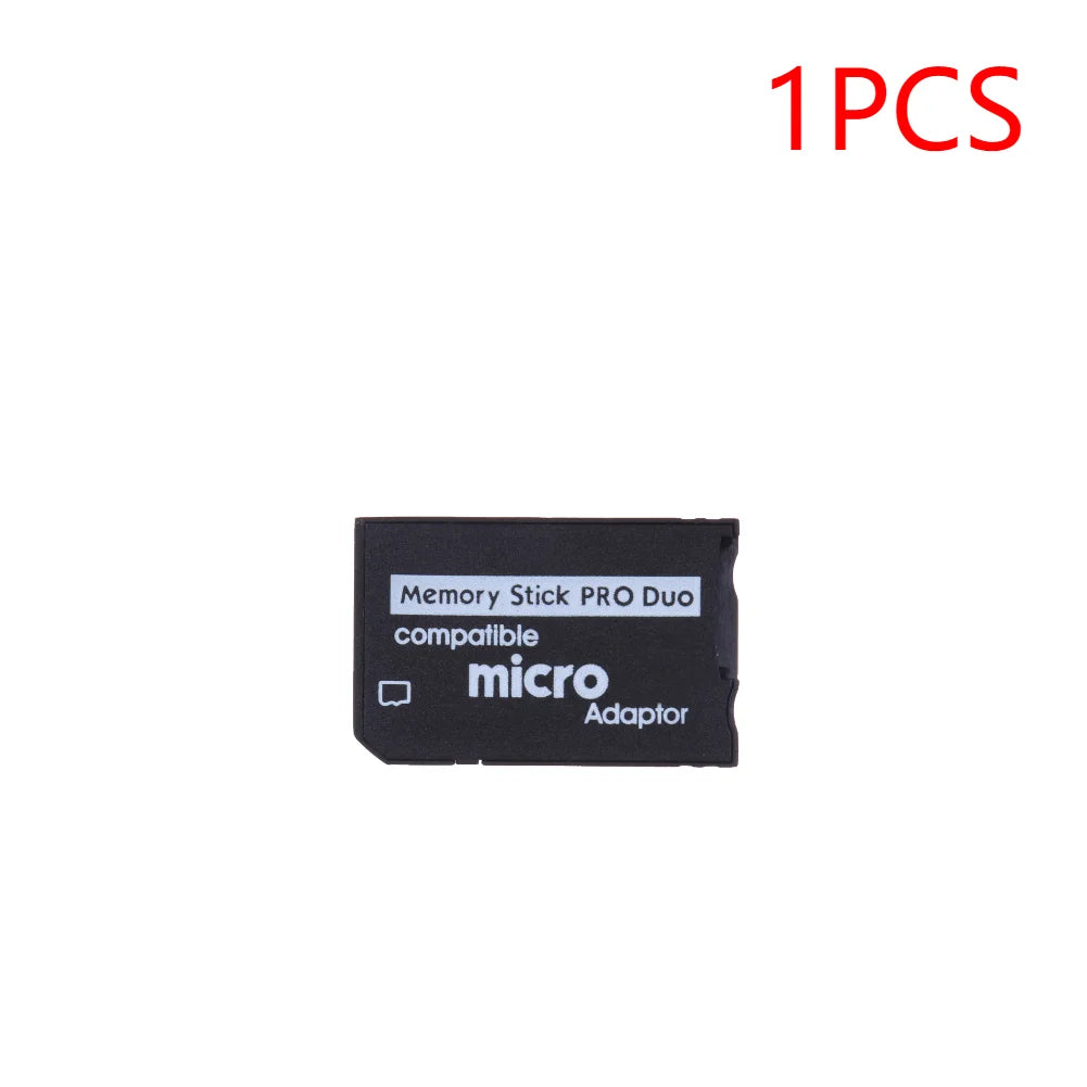 1-20PCS Mini Memory SD TF To MS Card Memory Stick Card Adapter For PSP Card Single/Dual 2 Slot Adapter For Pro Duo Plug And Play Peaceful Pleasures Health and Wellness 1PCS