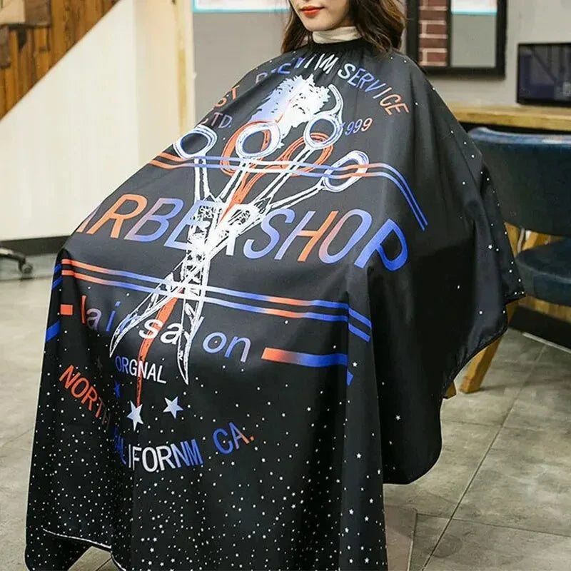Waterproof Barber Cape | Polyester Hairdressing Haircut Gown