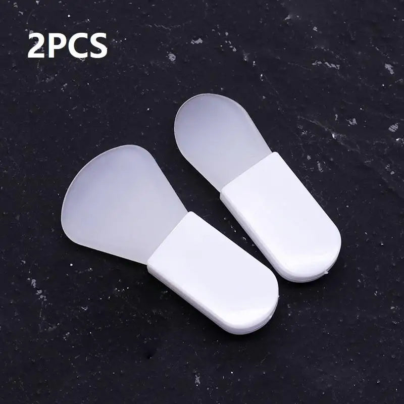 Wax Seal Stamp Silicone Scraper Spoon Cleaning Tool Set DIY Wax Craft Tool Set Peaceful Pleasures Health and Wellness 2PCS