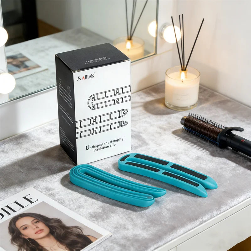 Heat Resistant Hair Perm U-Clips 12pcs – Salon DIY Tool