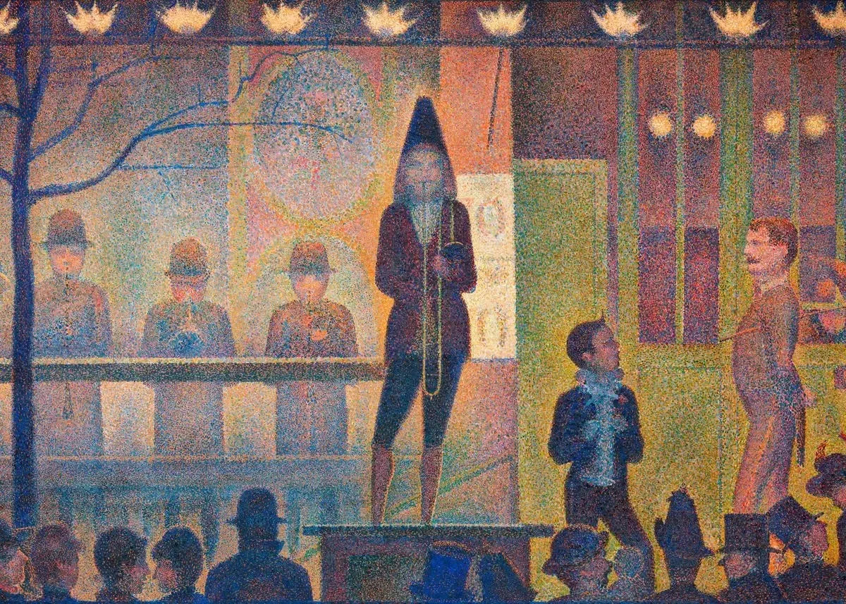 Georges Seurat Sunday Afternoon Canvas Print | Wall Art Décor Canvas Art Print Peaceful Pleasures Health and Wellness