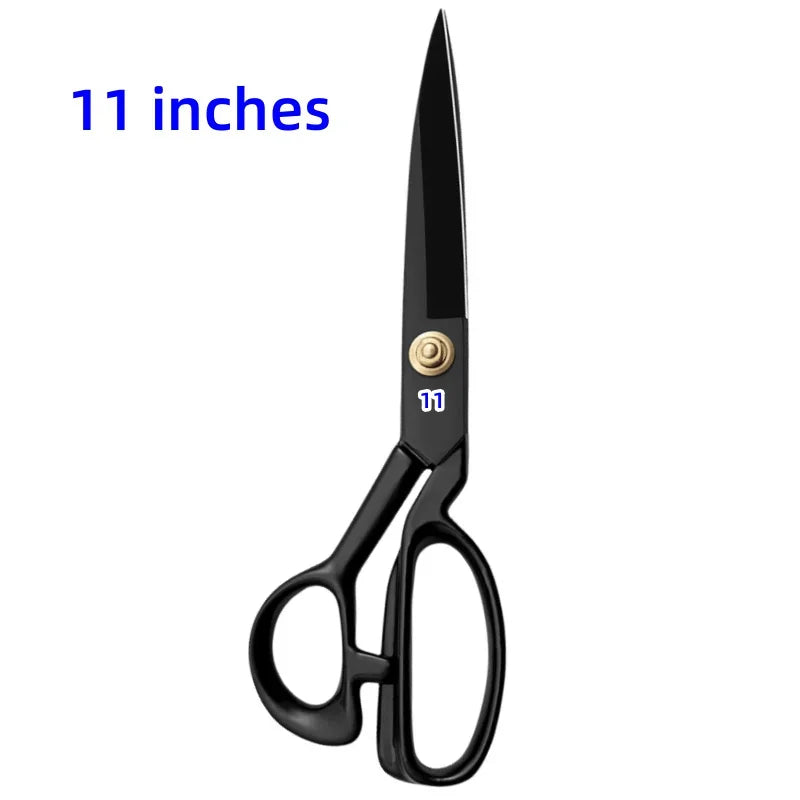 Professional Tailor Scissors – Sharp Stainless Steel Fabric Shears Peaceful Pleasures Health and Wellness 11inch