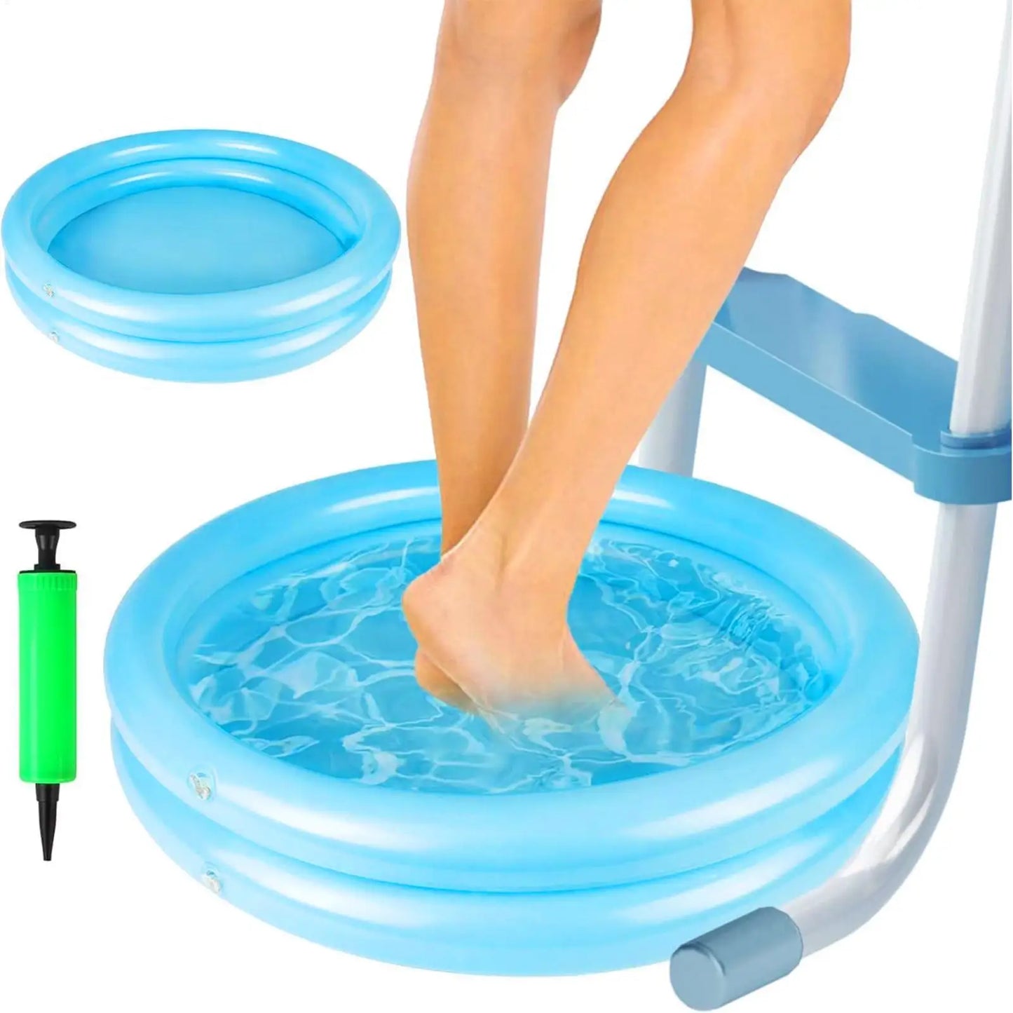Inflatable Foot Wash Basin – Portable Pool & Beach Foot Bath