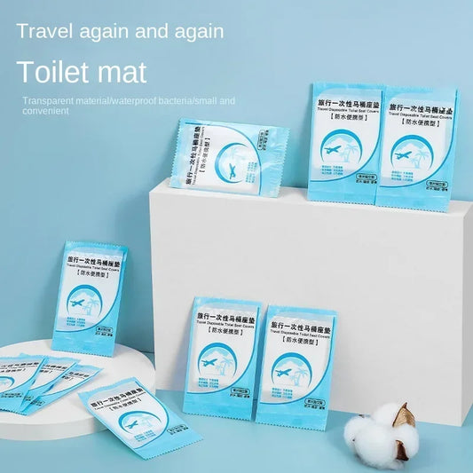 Disposable Waterproof Toilet Seat Covers – Travel & Camping Disposable Toilet Cover Peaceful Pleasures Health and Wellness