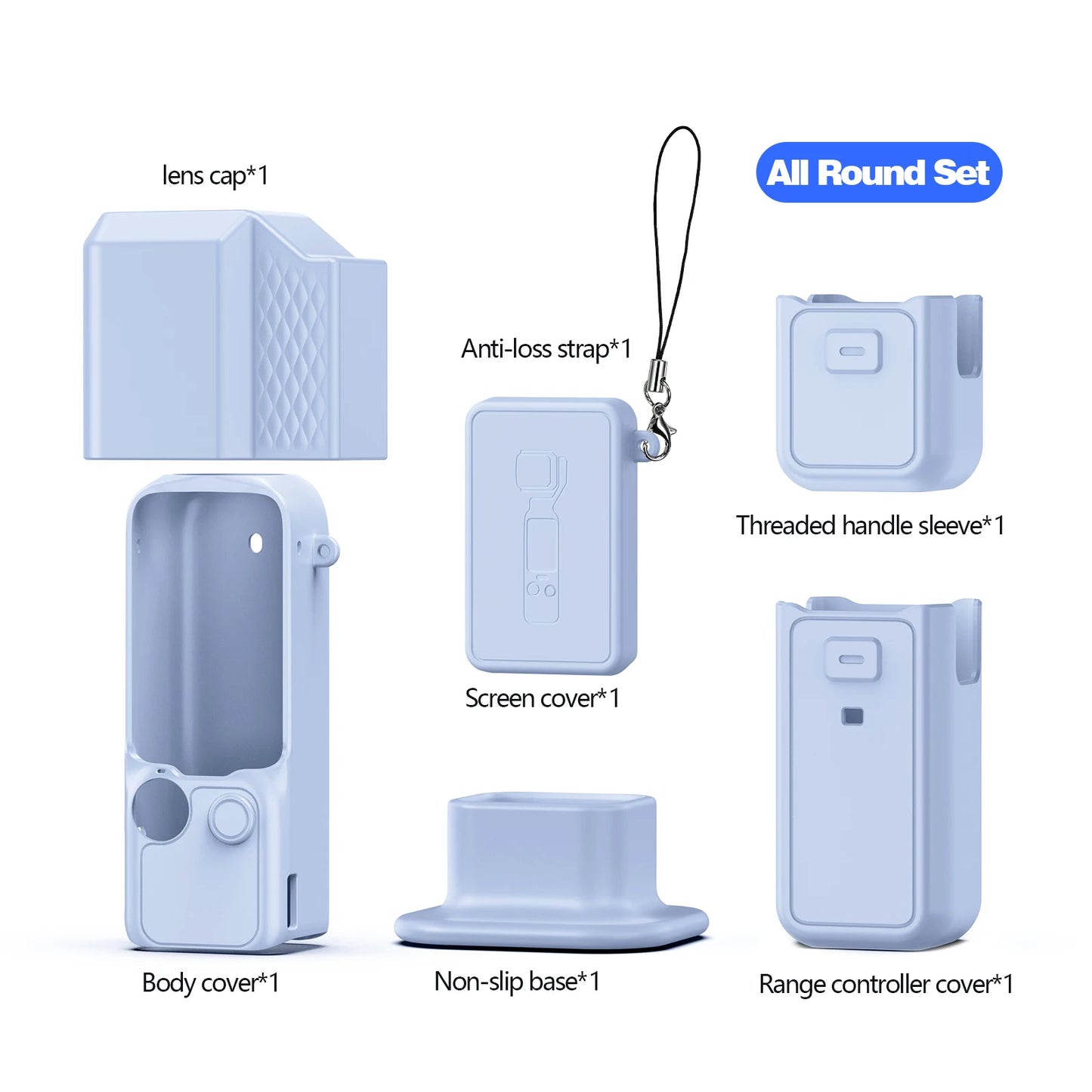 Silicone Case for DJI Pocket 4 Pro – Shockproof & Dustproof