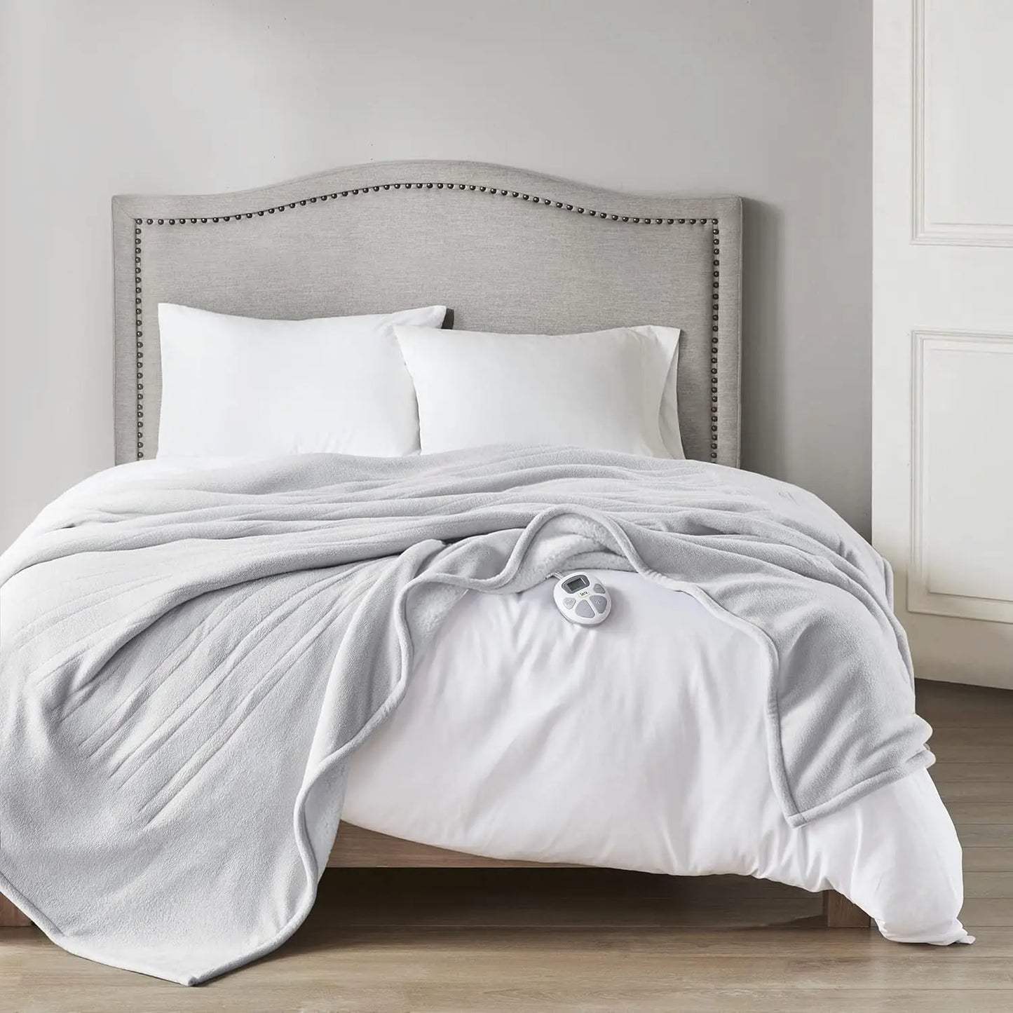 Reversible Fleece & Sherpa Electric Blanket – ETL, Fast Heat, Auto Off Peaceful Pleasures Health and Wellness United States