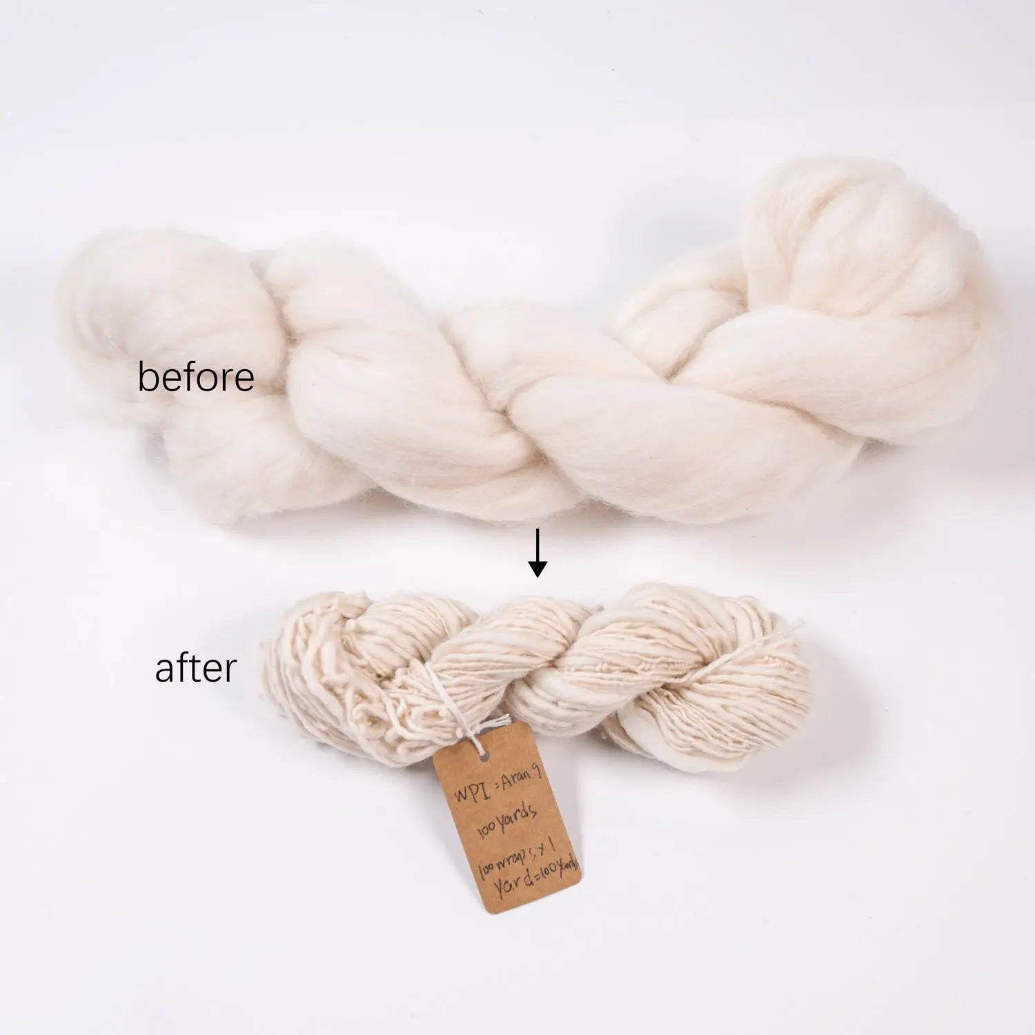 Medium-Sized Beechwood Niddy Noddy, Skein Yarn Winder, Handcrafted Yarn Swift for Skein Making & Wool Winding Peaceful Pleasures Health and Wellness