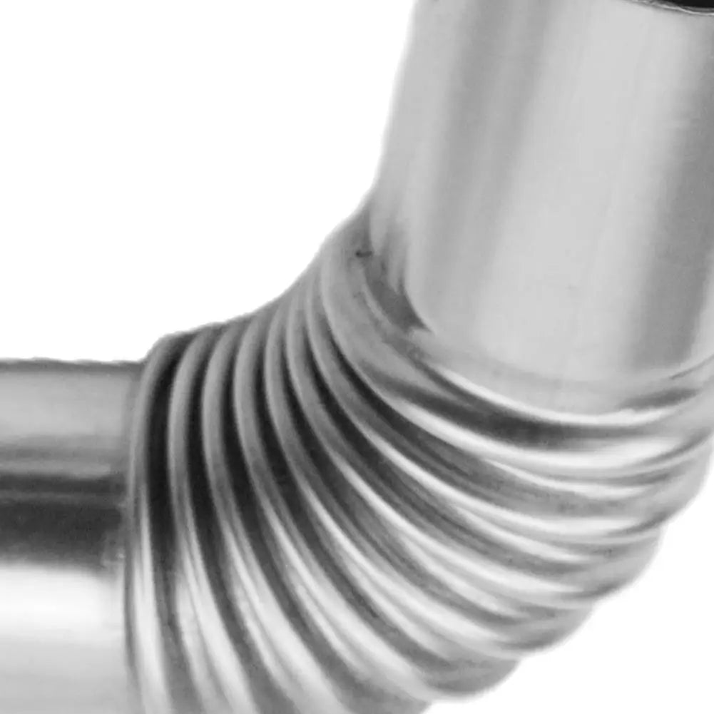 24mm Diesel Heater Exhaust Elbow Connector + Clamps | Webasto Exhaust Pipe Connector Peaceful Pleasures Health and Wellness