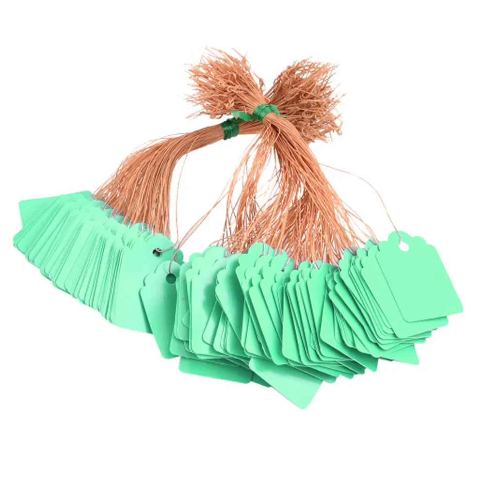 100pcs Waterproof Plastic Plant Hanging Tags | Garden Labels