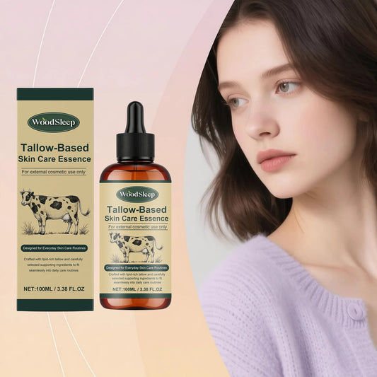 Beef Tallow Serum Anti-Aging Tighten Loose Skin Reduce Fine Lines Gentle Soft Smoothing Deep Hydration Wrinkle Removal Essence Peaceful Pleasures Health and Wellness