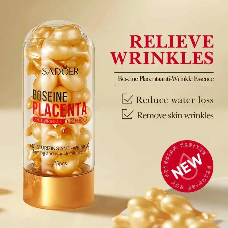 LGRAMER Placenta Capsule Facial Serum – Brightening 25 Pcs