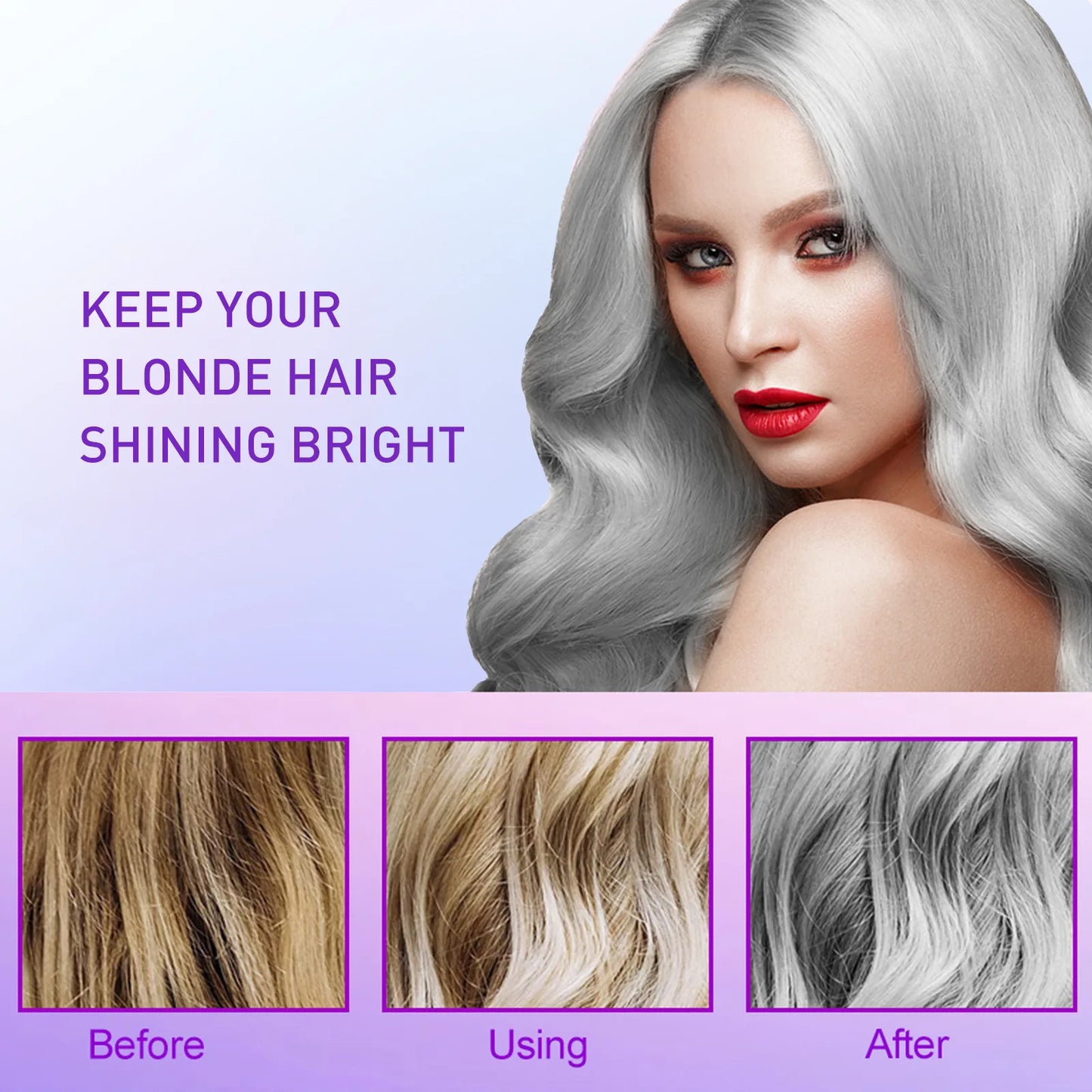Eelhoe Purple Shampoo – Toning for Blonde & Bleached Hair